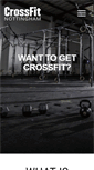 Mobile Screenshot of crossfitnottingham.com